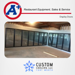 Custom Cooler Display Doors