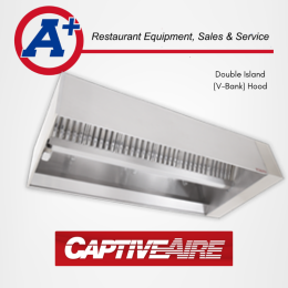 CaptiveAire Island Hood V-Back