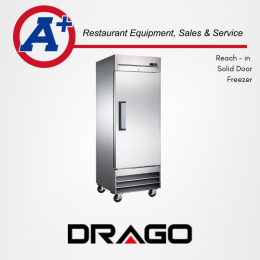 Drago 1 Solid Door Freezer
