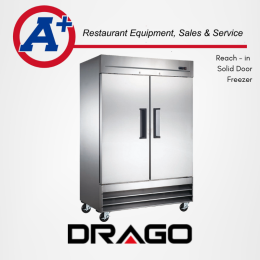 Drago 2 Solid Door Freezer