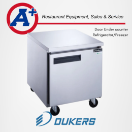 Dukers Single Door Undercounter Freezer