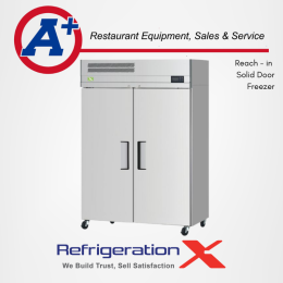 Refrigeration X 2- Solid Door Freezer
