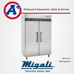 Magali 2 Door Reach-In Refrigerator