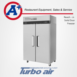 Turbo Air 2-Door Reach -in Freezer