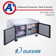 Dukers DUC48R 2-Door Undercounter Refrigerator in Stainless Steel 3