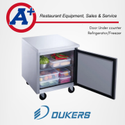 Dukers Single Door Undercounter Freezer 2